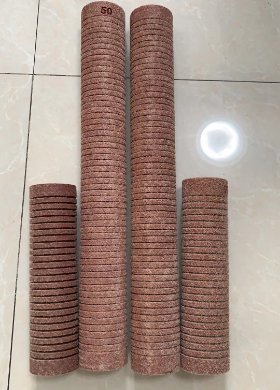 Phenolic resin filter element for oilfield medium flow