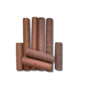 Phenolic resin filter element for oilfield medium flow